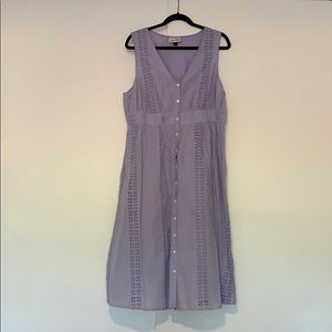 Lavender midi dress
